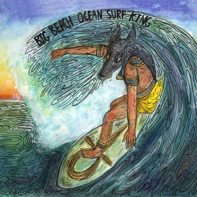 Big Beach Ocean Surf King