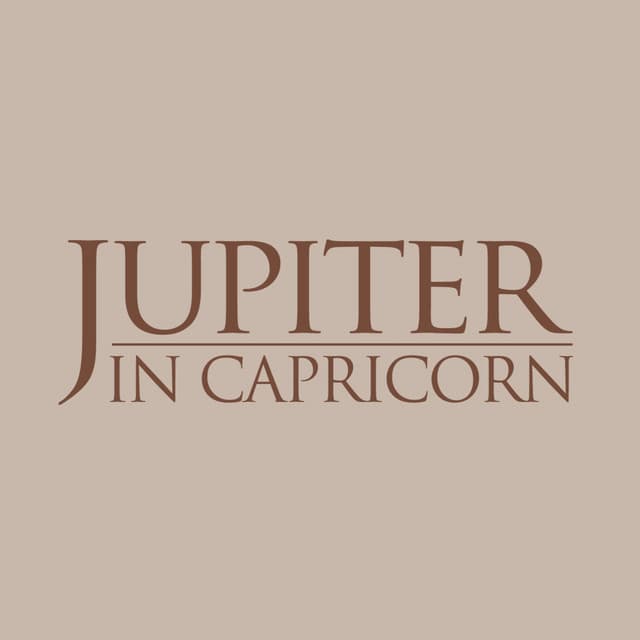 Jupiter in Capricorn