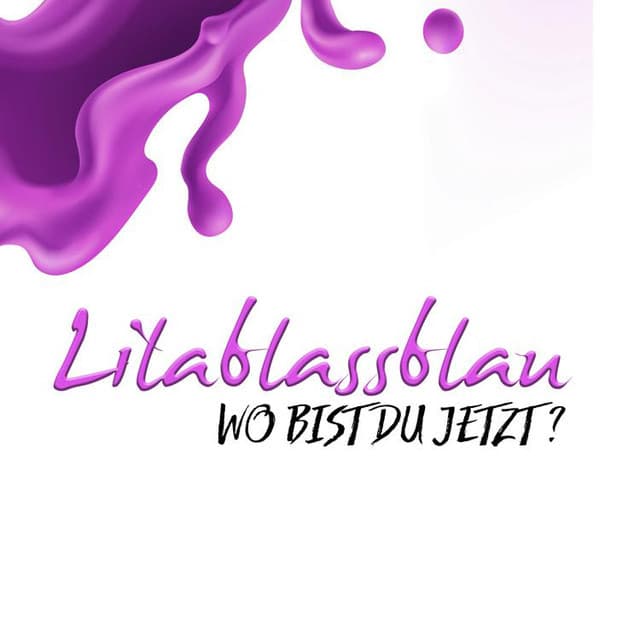 Lilablassblau
