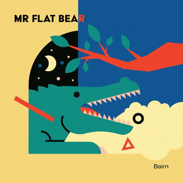 Mr Flat Bear