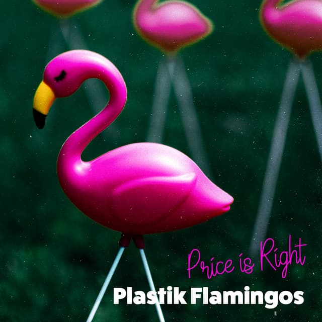 Plastik Flamingos