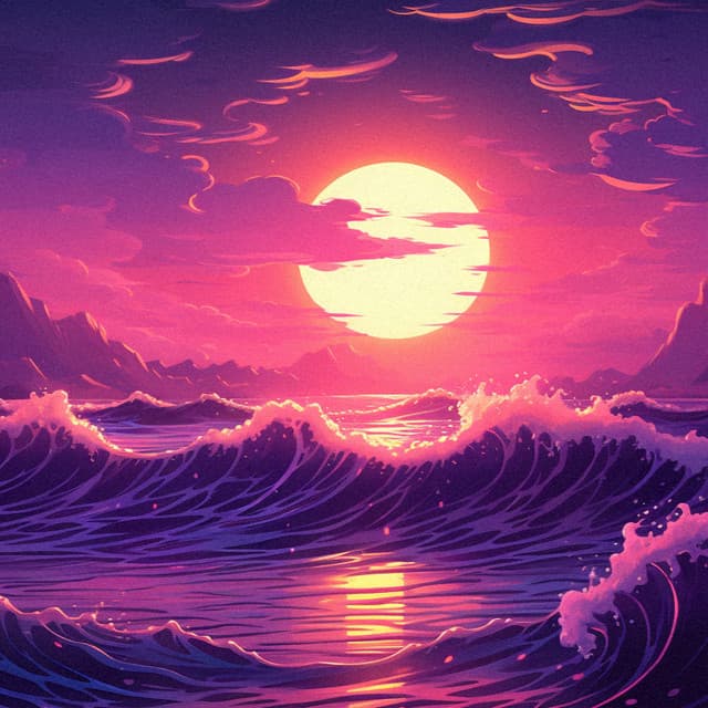 Purple Waves
