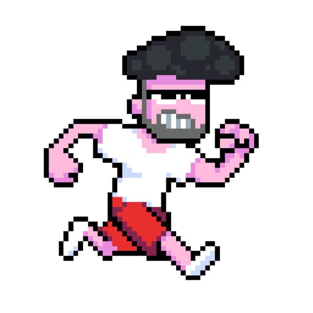 RED SHORTS BOY