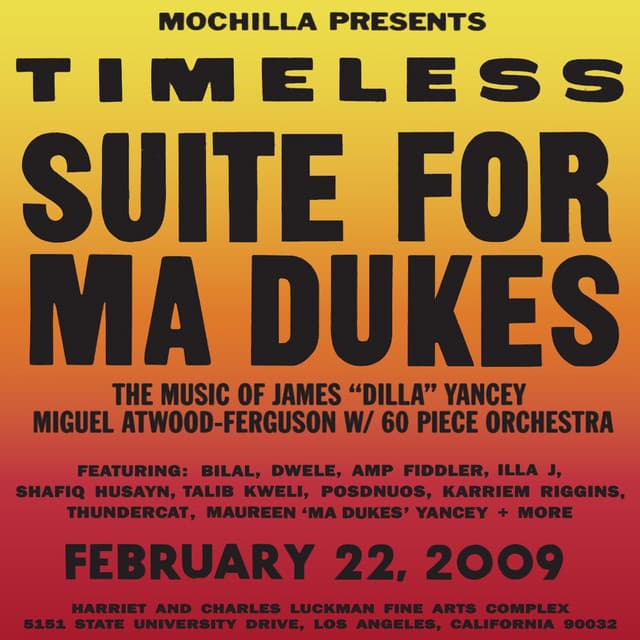 Suite For Ma Dukes Orchestra
