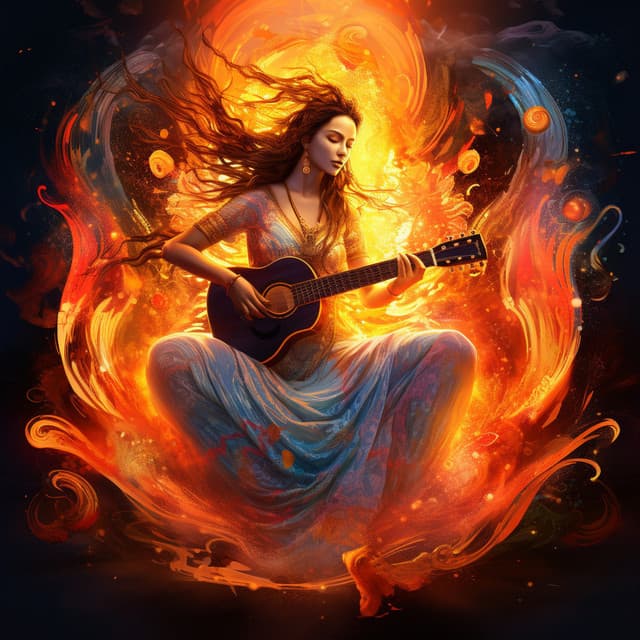 Sunrise Flames Fire Sounds