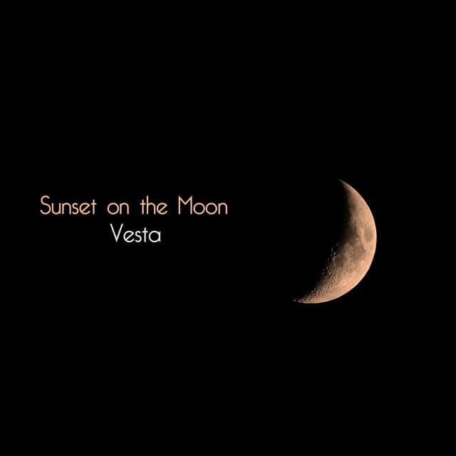 Sunset on the Moon