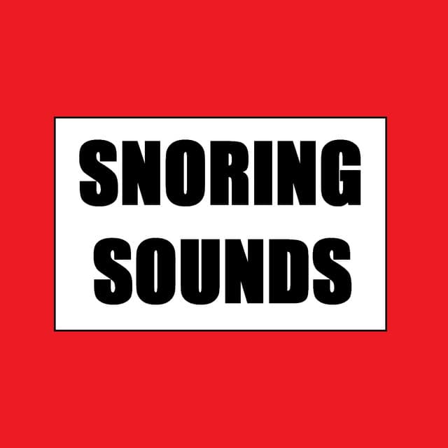 The sound of snoring