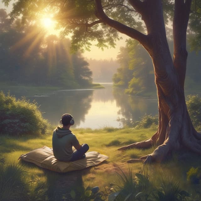 under a tree