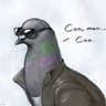 Pigeons Playing Ping Pong